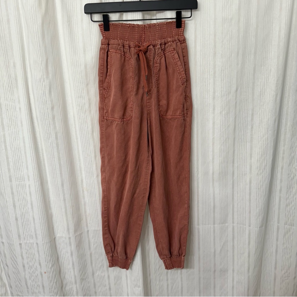AEO🦅 High Waist Twill Paperbag Joggers